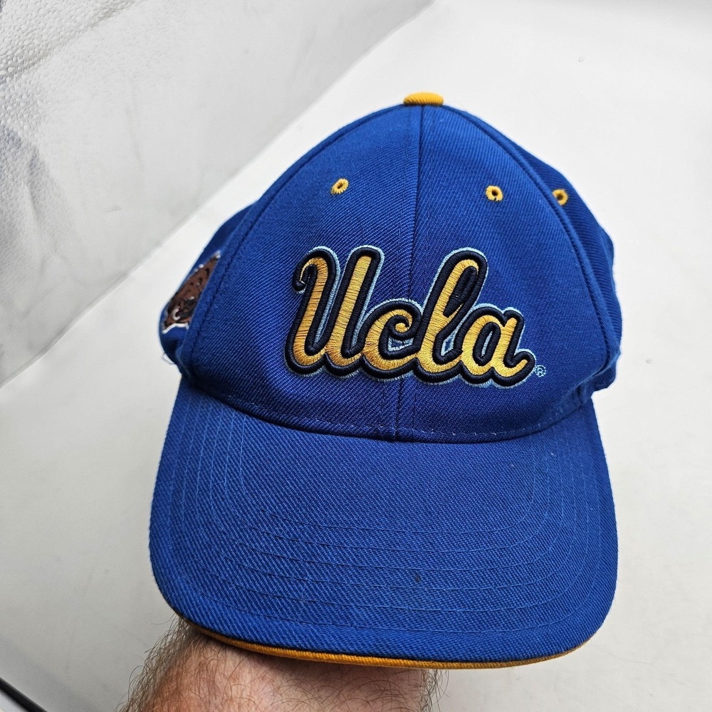 UCLA Bruins Hat Cap Strap Back Mens One Size Blue NCAA Basketball Colosseum